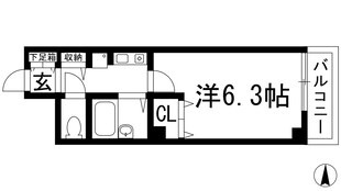 イースガーデンの物件間取画像